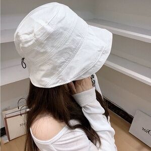 White Bucket Hat